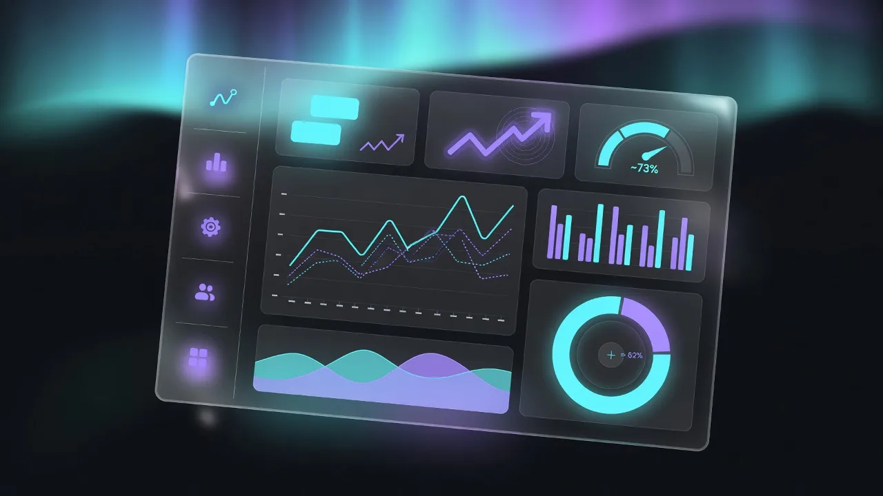Custom software SaaS dashboard