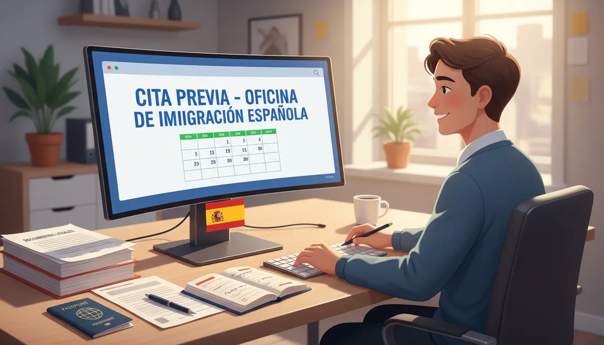 Cita previa de extranjerÃ­a en EspaÃ±a 2026: CÃ³mo conseguirla paso a paso