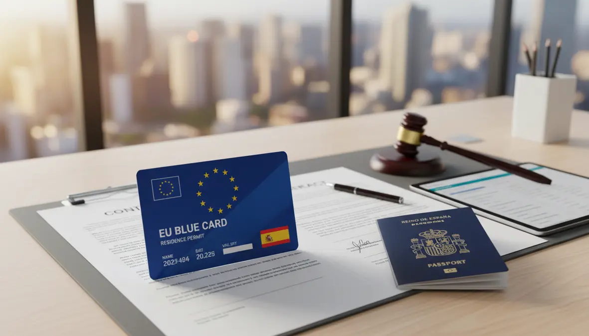 Tarjeta Azul UE en EspaÃ±a 2026: Requisitos, ventajas y guÃ­a completa para profesionales cualificados