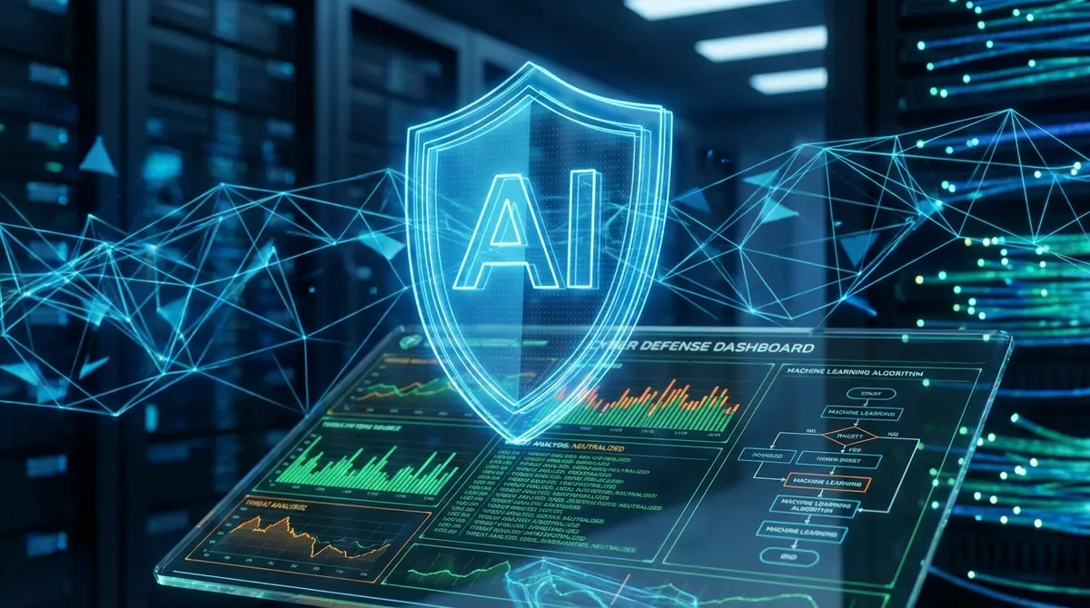 AI-Powered Cybersecurity Command Center with Machine Learning Threat Detection Dashboard and Neural Network Defense Grid