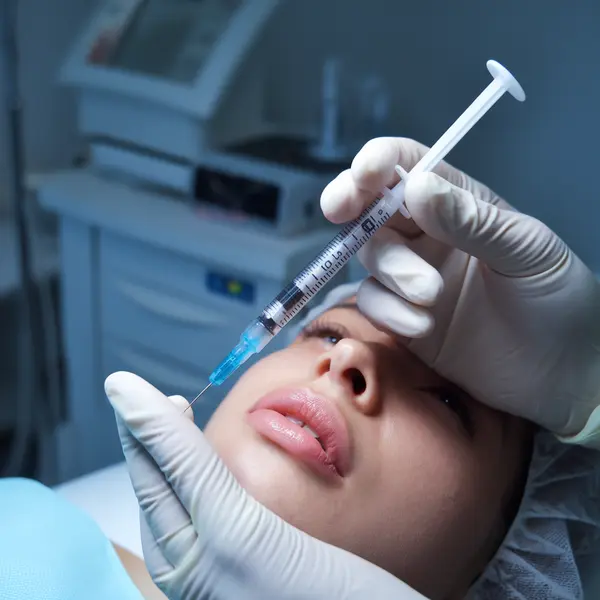 Dermal filler training course with lip augmentation demonstration