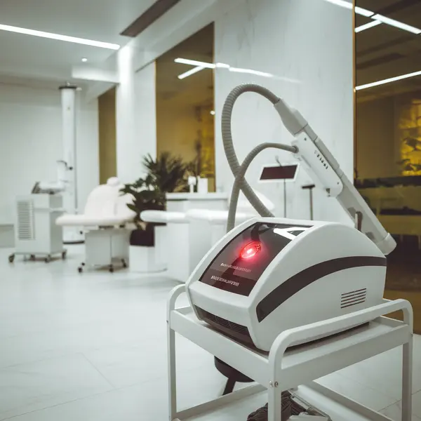 Cosmetic laser certification training with IPL equipment