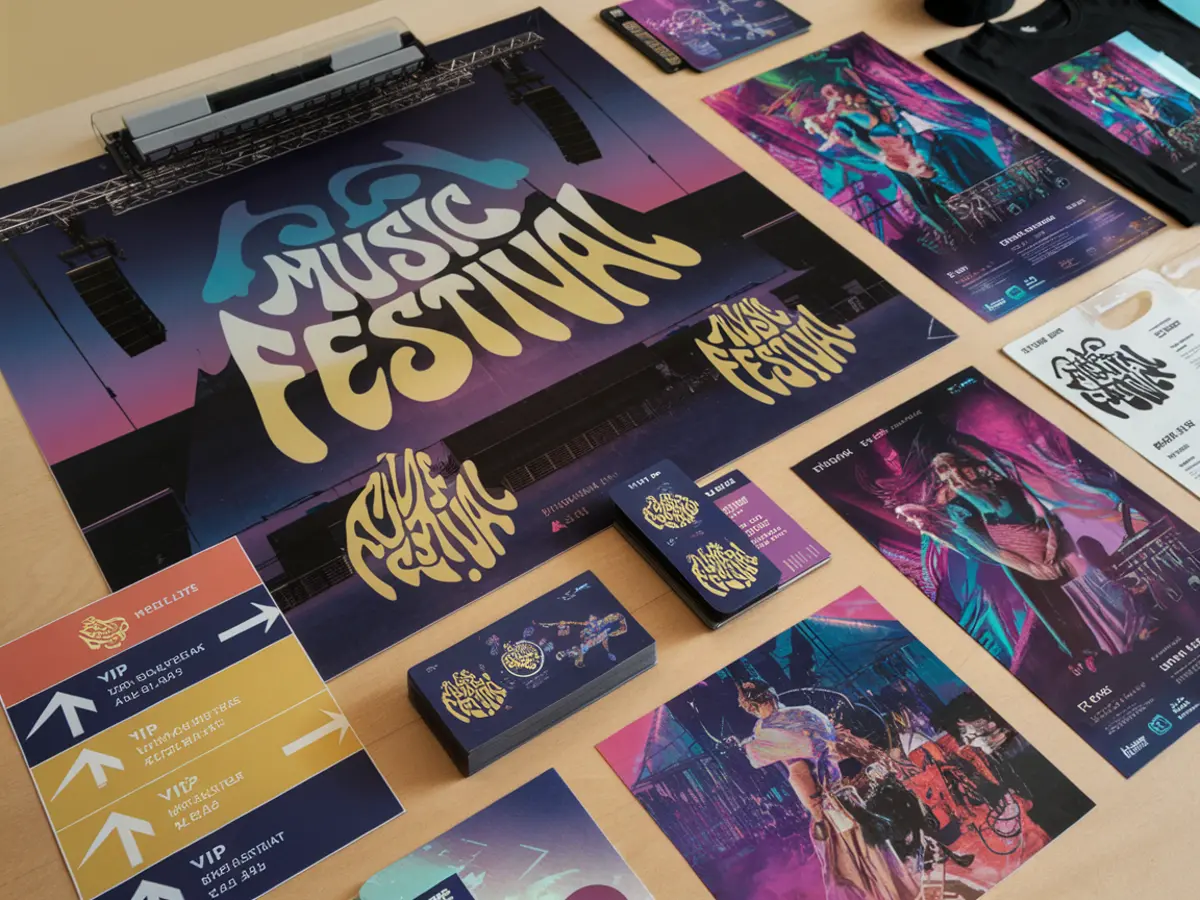 Music Festival Print Campaign